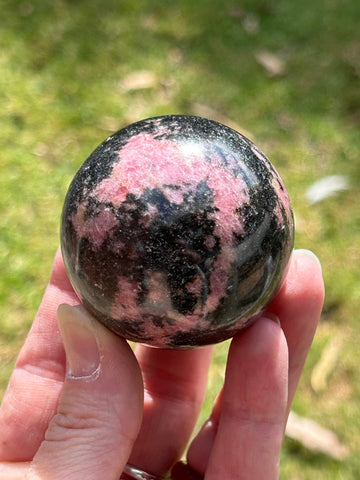 Rhodonite #2 Sphere 53mm
