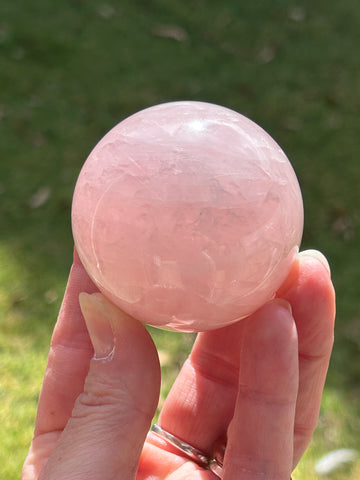 Rose Quartz Sphere #1  Sphere 58mm