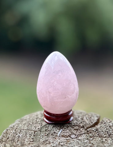 Crystal Egg - Rose Quartz #1 -50% Off