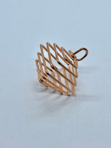 Cage Pendant - Copper
