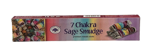 Box Incense Sticks - 7 chakra Smudge