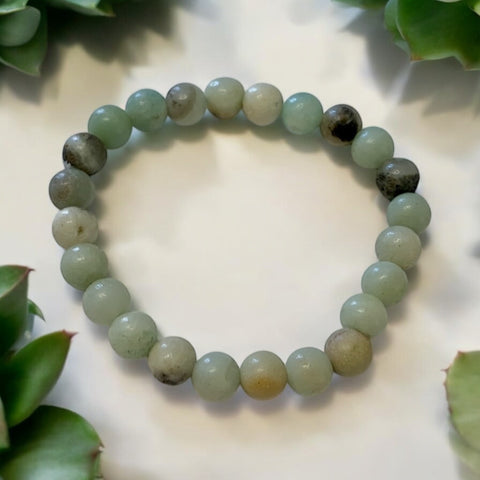 Round Bead Bracelet Amazonite