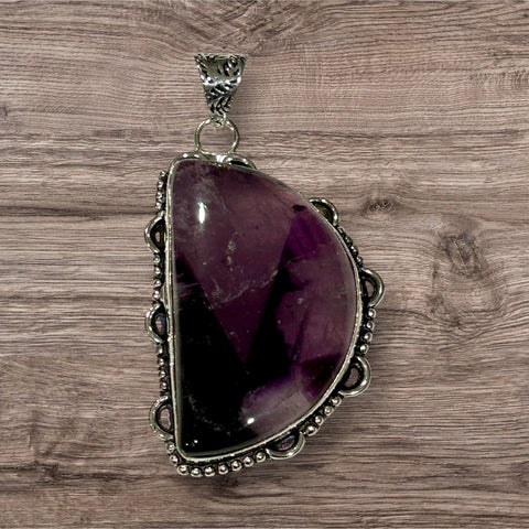Cabochon Pendant - Amethyst #2