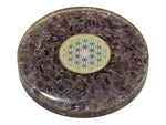 Orgonite Plate Style 5- Amethyst