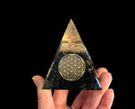 Orgonite Pyramid Style 2 - Black Tourmaline #2