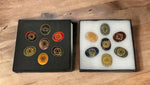 Chakra Stones- Oval Black Boxed Set