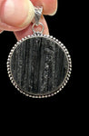 Cabochon Pendant - Black Tourmaline