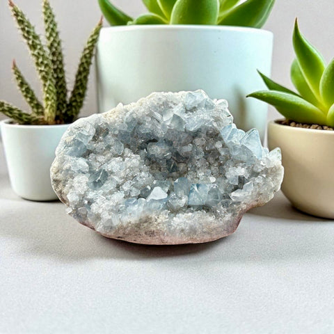 Celestite - Cluster  #1 - Madagascar