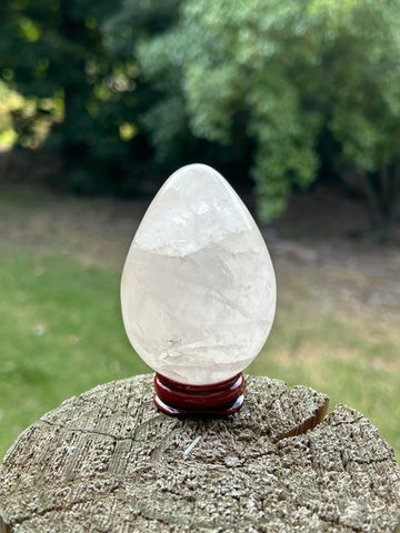 Crystal Egg - Clear Quartz #1  - 50% Off