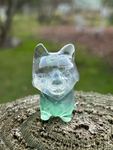 Carving - Fluorite Dog