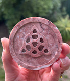 Natural Breccicated Jasper - Celtic Knot