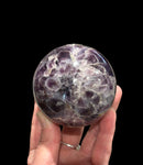 Amethyst-Chevron Sphere 73mm