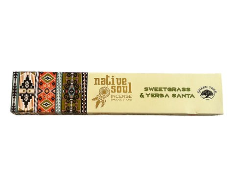 Box Incense Sticks - Sweet Grass and yerba Santa Mix #15