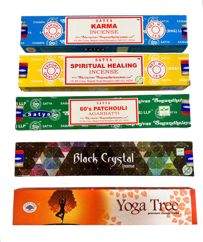 5 x Box of incense set - Pack #1