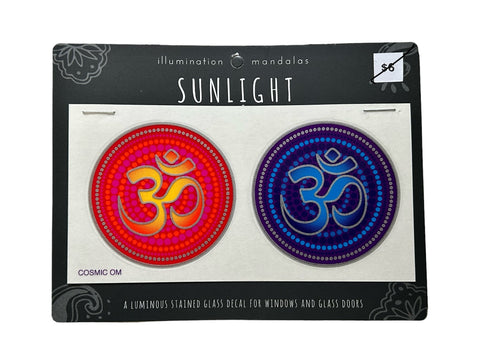 Window Decal - Om 2 pack - 50% off