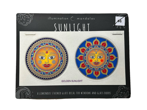 Window Decal - Sun 2 pack - 50% off