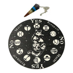 yes /no Pendulum Board and 7-Stone Chakra Pendulum