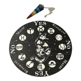 yes /no Pendulum Board and 7-Stone Chakra Pendulum