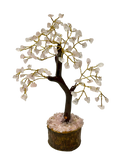 Rose Quartz Chip Tree 17cm tall