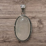 Cabochon Pendant - Rose Quartz #1