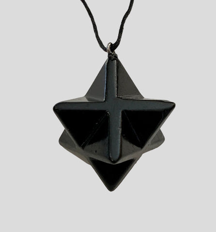 Shungite Pendant Merkaba