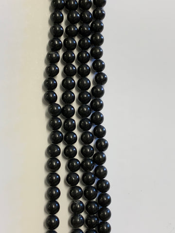 Bead Strand Black Tourmaline