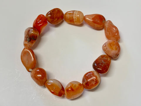 Tumbled Bracelet Carnelian