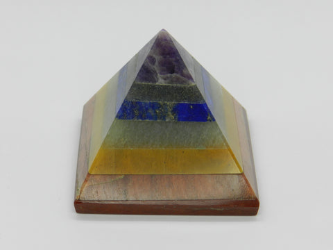 7-Stone Chakra Pyramid