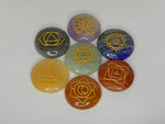 Round Chakra Stones Set