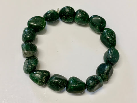 Tumbled Bracelet Fuchsite