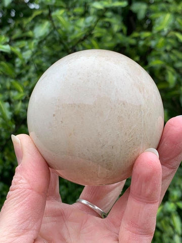 Peach Moonstone Sphere 40mm-50mm