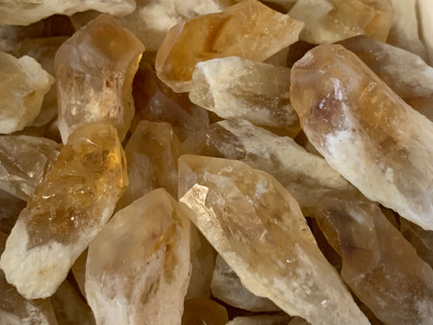 Raw Point Citrine Small