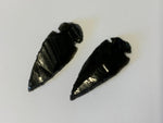 Black Obsidian Arrowheads