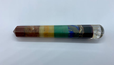 7-Stone Chakra Wand #2