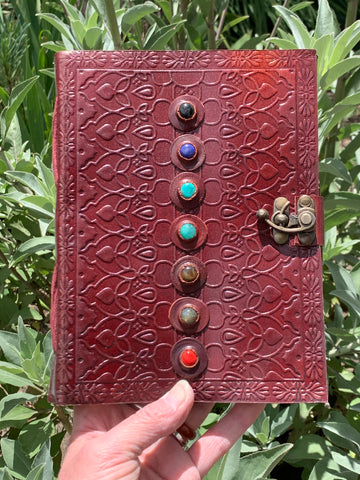 Leather Book - Chakra