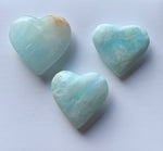 Caribbean Calcite Hearts - Small