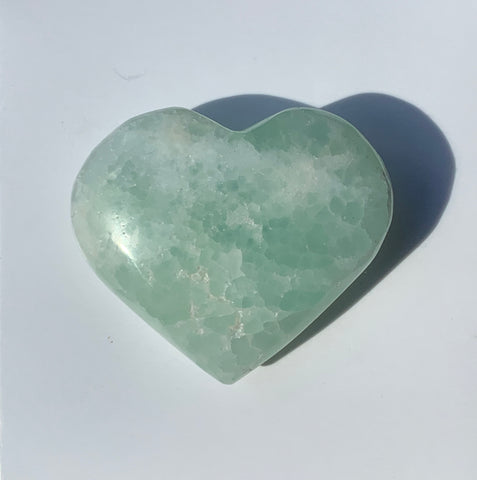 Caribbean Calcite - Heart