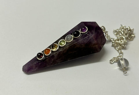 Chakra Pendulum - Amethyst