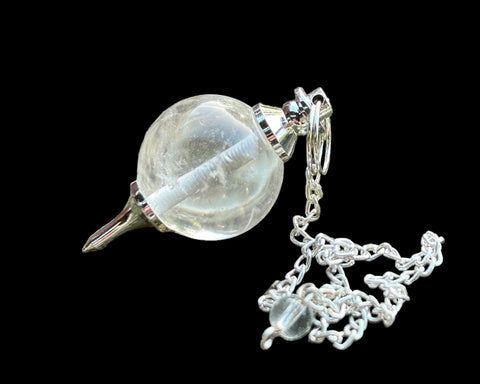 Sphere Pendulum - Clear Quartz