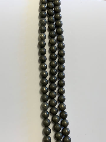 Bead Strand Pyrite