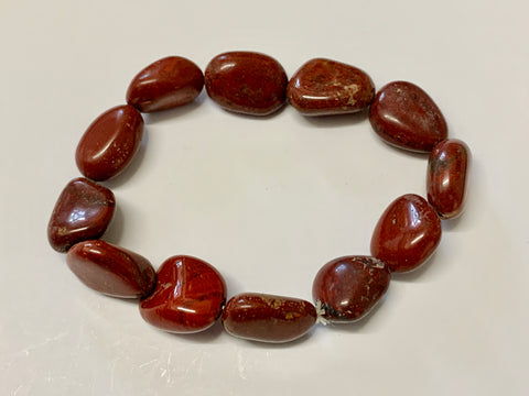 Tumbled Bracelet Red Jasper