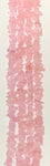 Chip Strand Rose Quartz