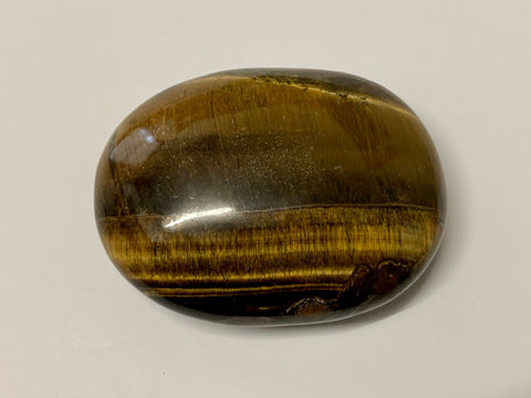 Tiger's Eye Palm Stone