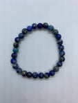Round Bead Bracelet Lapis Lazuli