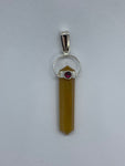 Pendant - Yellow Aventurine Double Terminator